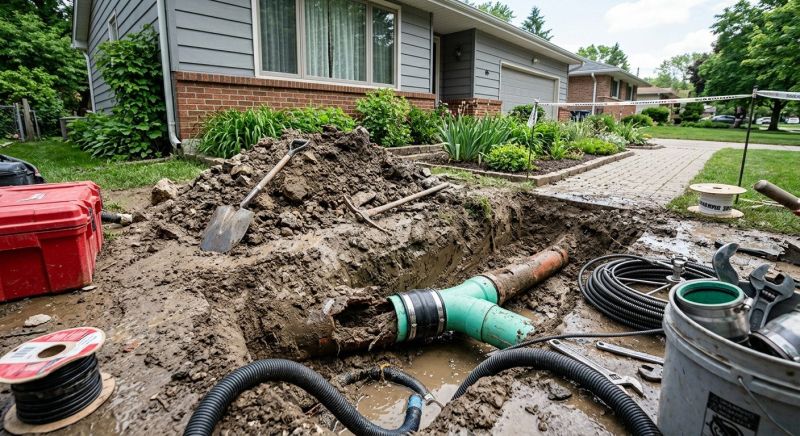 Sewer Line Unblocking in Columbus, OH